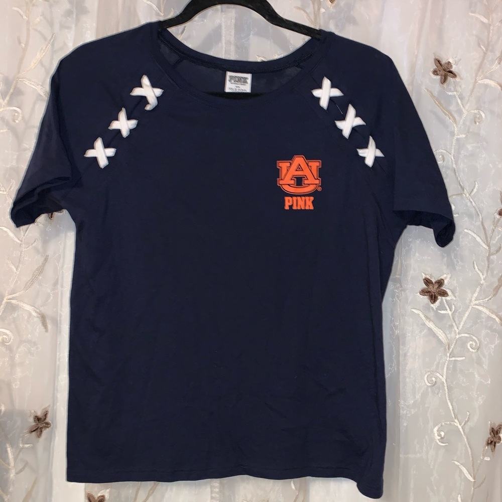 PINK Auburn University T-shirt - NWT - Picture 1 of 3